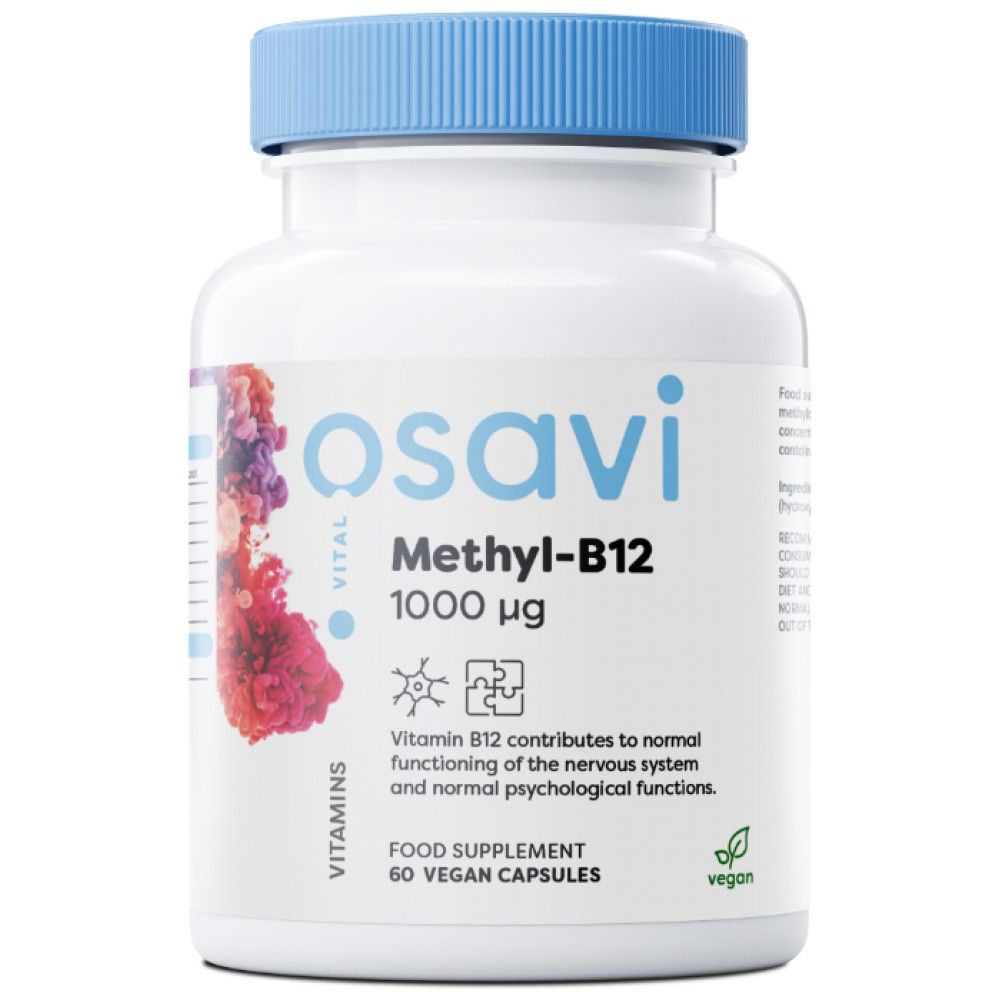 Methyl B-12 1000 mcg - 60 capsules