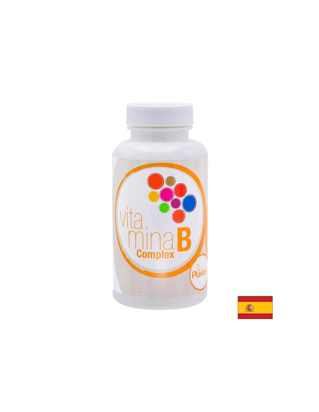 Complejo de vitamina B - Sistema nervioso y energía celular - Complejo Vitamina B Plantis®, 60 cápsulas