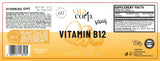 Vitamin B12 Cyanocobalamin 12.5 mcg - 60 tablets