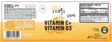 Vitamino C + vitamino D gyvybingumas - 90 tablečių