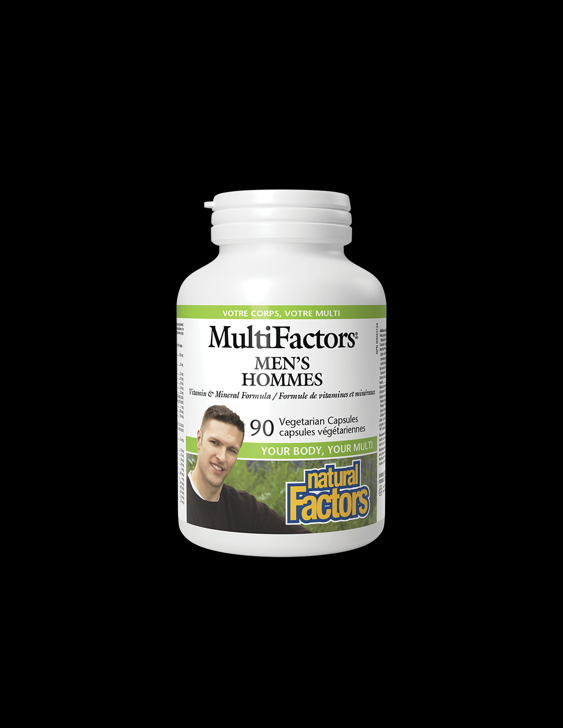 Витамини и Минерали за Мъже MultiFactors, 90 V капсули Natural Factors - Feel You