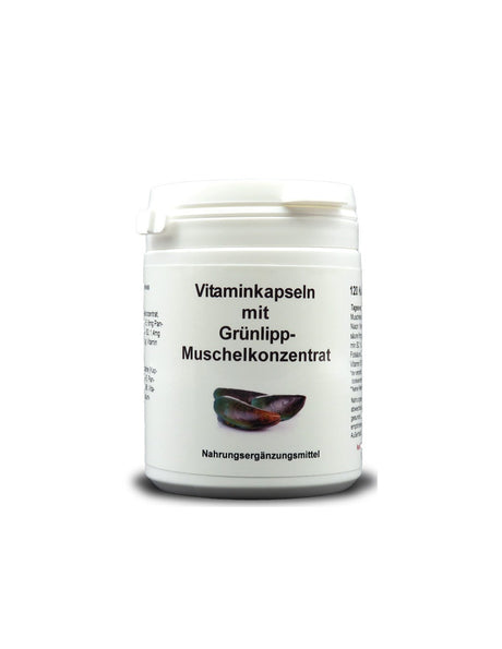 Vitaminkapseln mit Grünlipp-Muschelkonzentrat - Зеленоуста мида и витамини, 120 капсули Karl Minck - Feel You