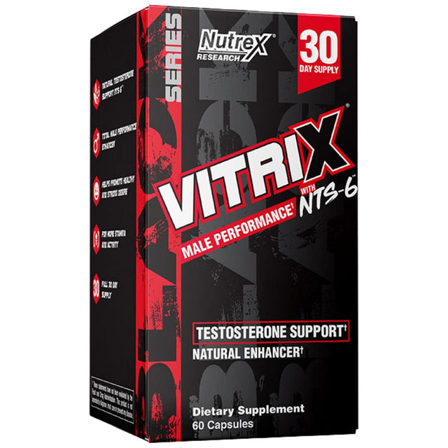 Vitrix NTS-6 | Male Performance Testosterone Support 60 капсули - Feel You