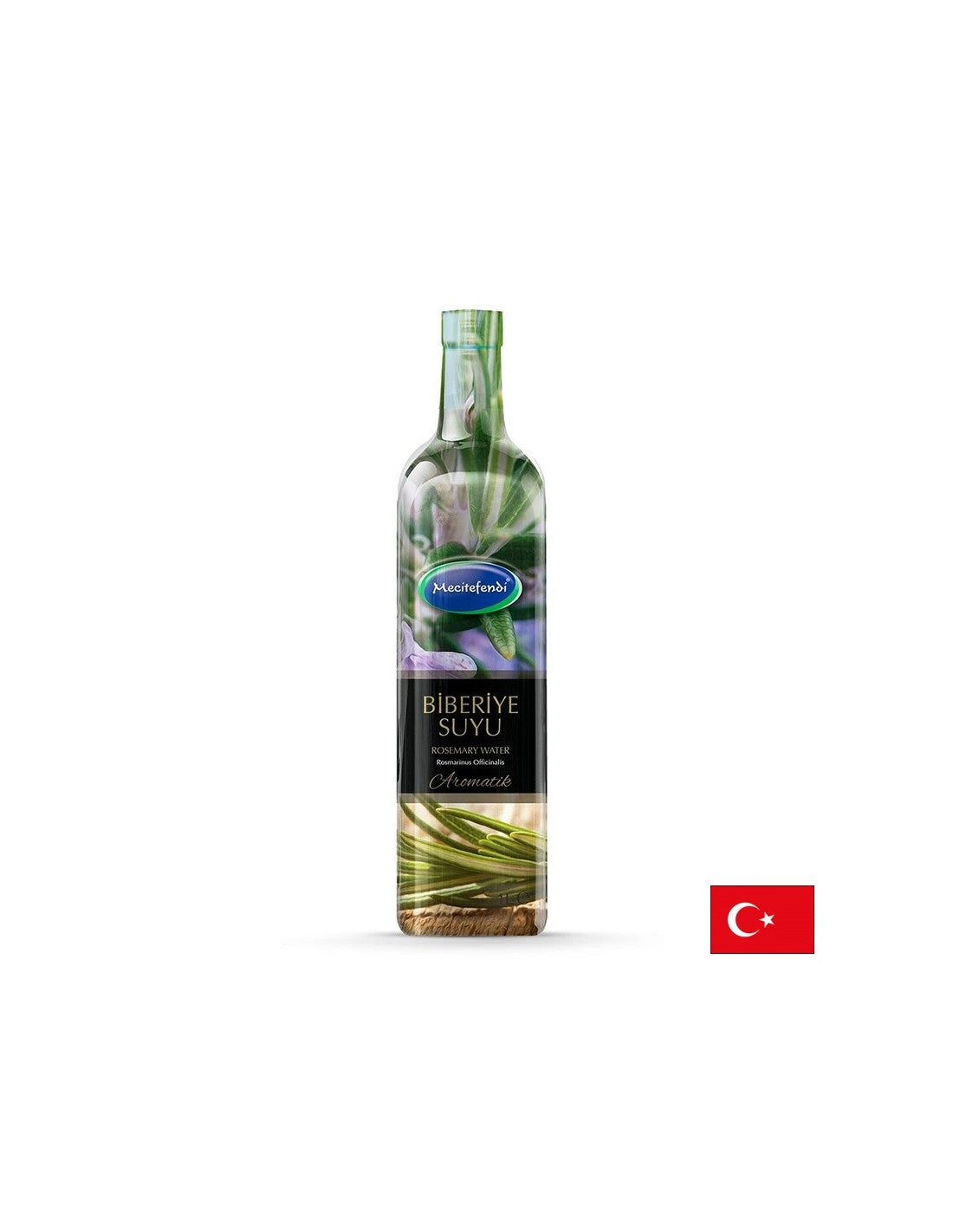 Rosemary aromatic water for brain function, 1 liter, 20 doses
