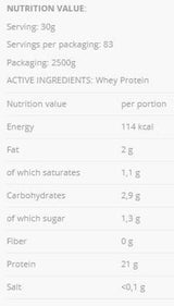 Whey Protein - 2270 grams /envelope /