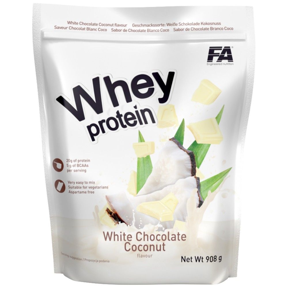 Whey Protein | Héich -Grade Whoy Protein Konzentrat - 908 Gramm