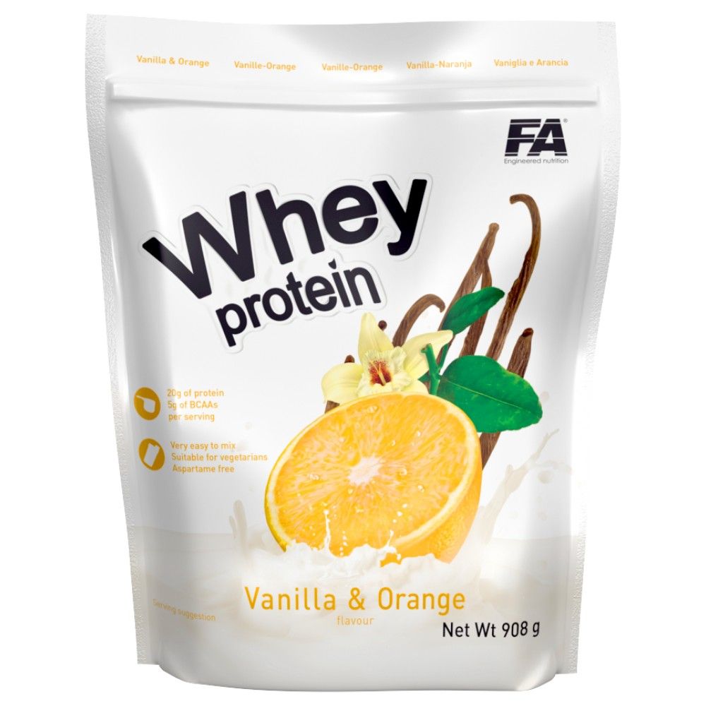 Whey Protein | Héich -Grade Whoy Protein Konzentrat - 908 Gramm