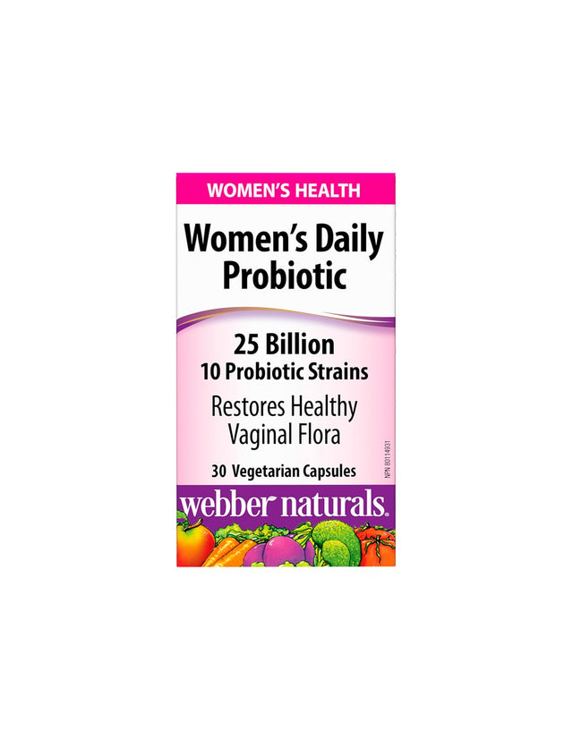 Women’s Daily Probiotic - Пробиотик за Жени 25 млрд. активни пробиотици, 10 щама, 30 капсули - Feel You