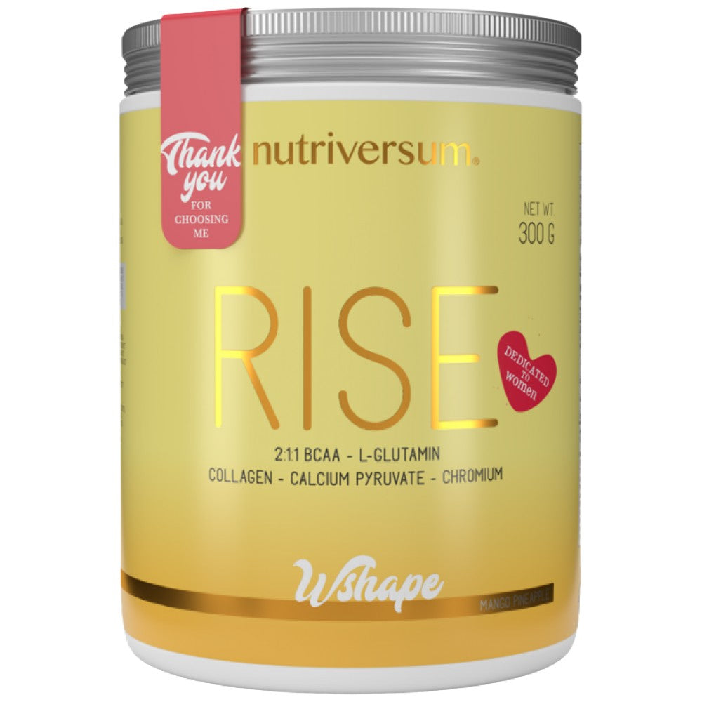 Rise | BCAA - Glutamin - kolagen | Věnováno ženám - 300 gramů