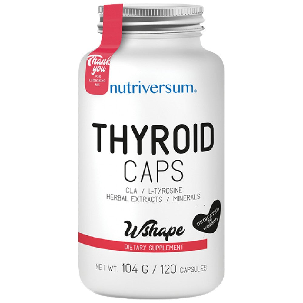 Thyroid Caps | Natural Thyroid Support Formula - 120 капсули - Feel You