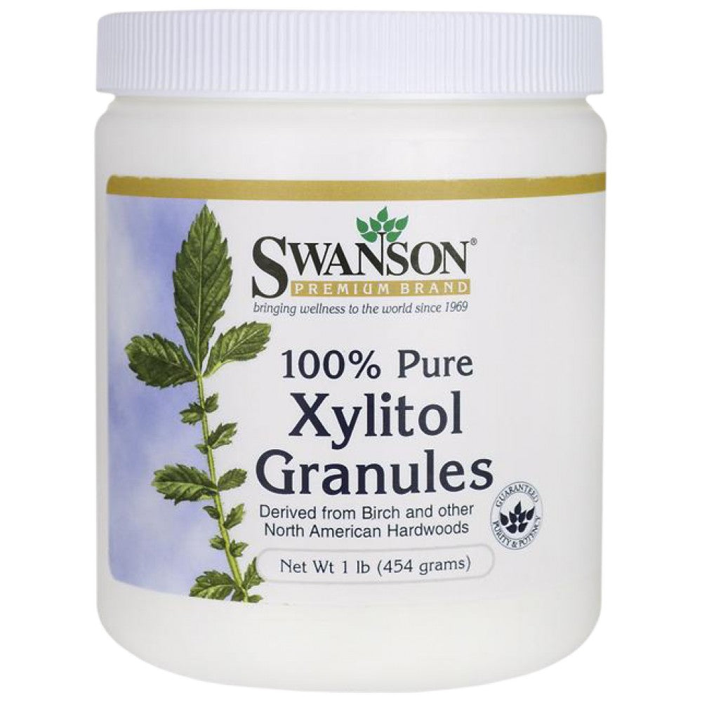 100% PURE NON-GMO XYLITOL GRANULES 454 grams