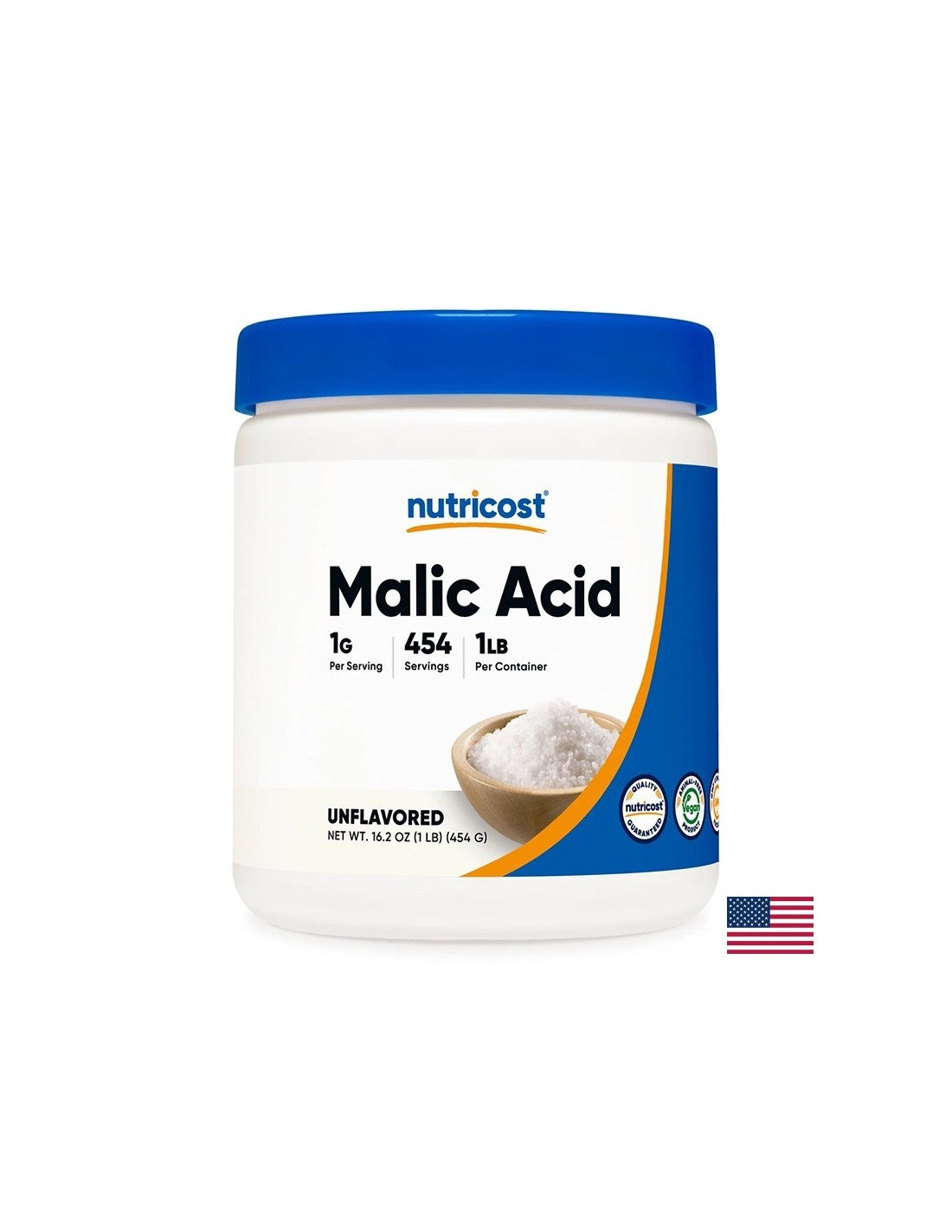 Malic acid, 454 g powder