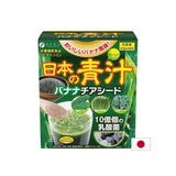 Succo verde giapponese (clorella, cavolo) e semi di chia - sapore di banana, 40 bustine