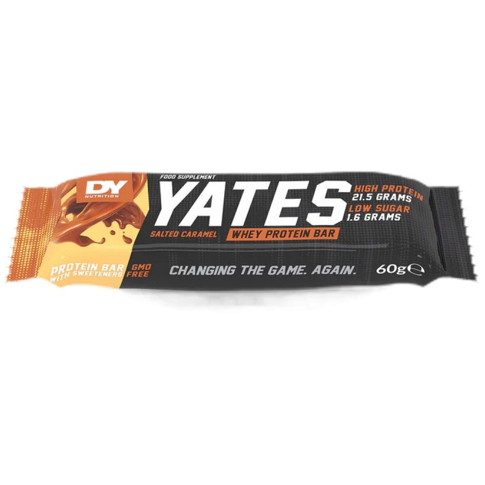 Bara de proteine ​​Yates Whey | Fără zahăr - 60 de grame