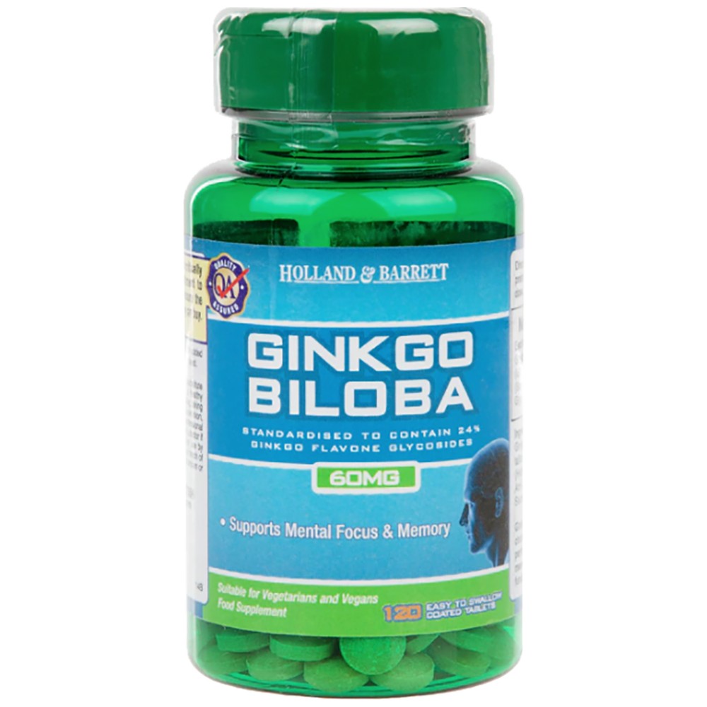 Ginkgo Biloba 60 mg - 120 Таблетки - Feel You