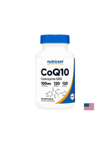 Für ein gesundes Herz und eine gesunde Energie - Coenzym Q10, 120 Softgel -Kapseln