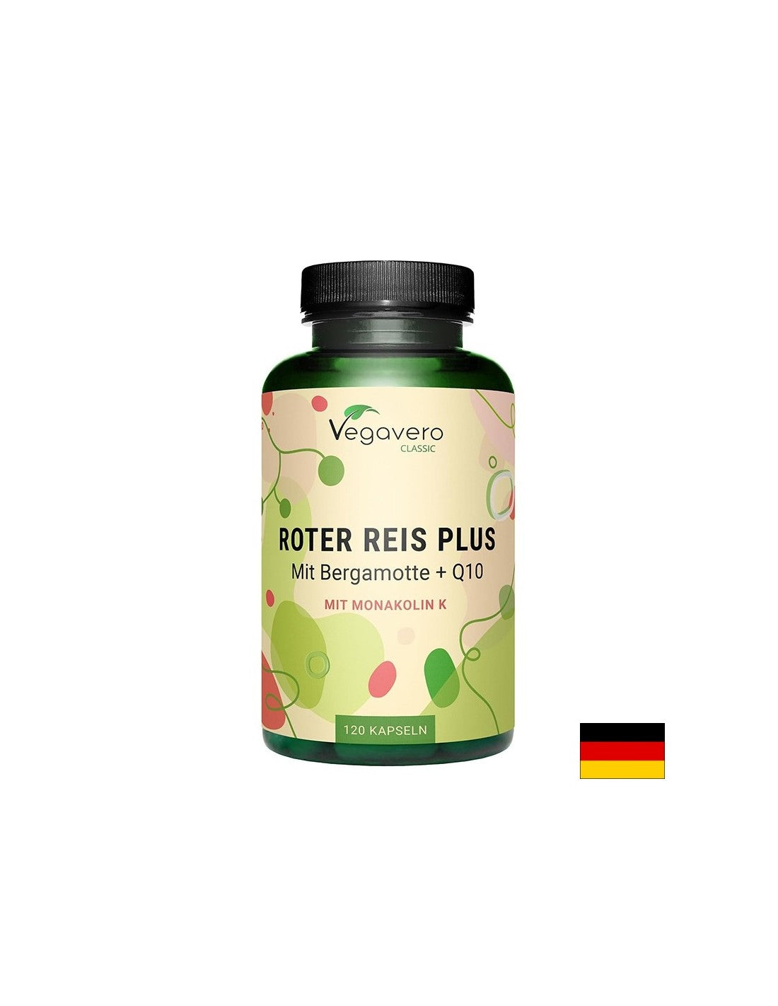 Heart Health - Red Rice (Yeast) + Bergamot and Coenzyme Q10, 120 capsules