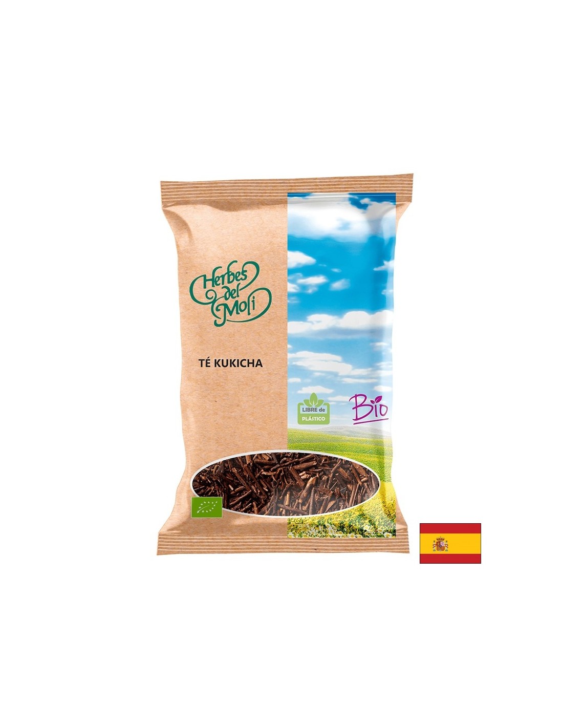 Green tea from Kukicha Bio, 35 g Herbes del Moli