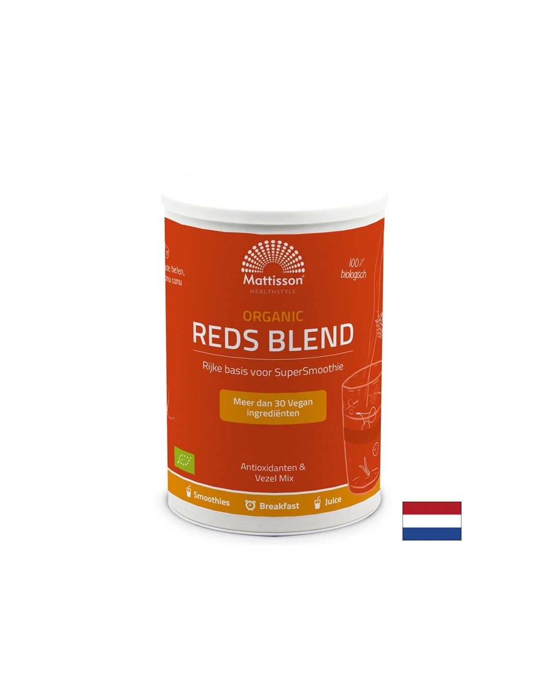 Groente-fruitmengsel voor bio, 400 g