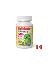 Big Friends® Chewable Iron 10 mg - 60 Chewable Tablets